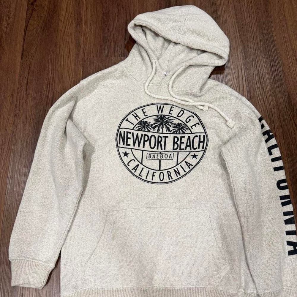 Newport Beach California hoodie women size S